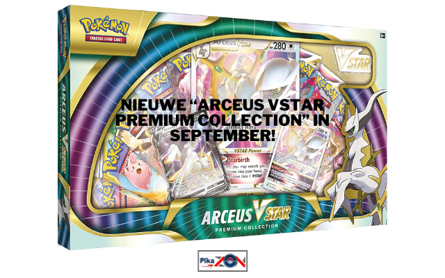 New Arceus VSTAR Premium Collection in September! 