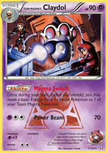 Team Magma’s Claydol
