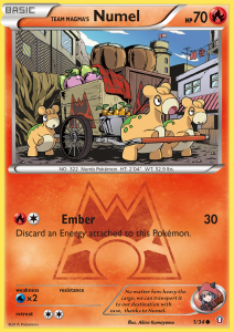 Team Magma’s Numel