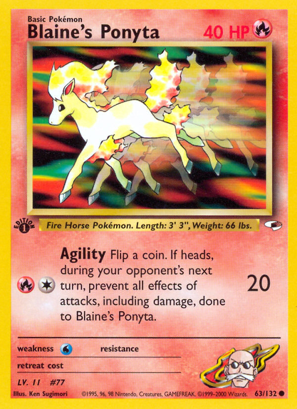 Blaine’s Ponyta