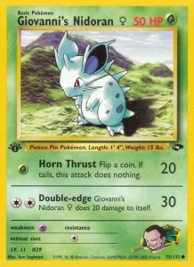 Giovanni’s Nidoran ♀