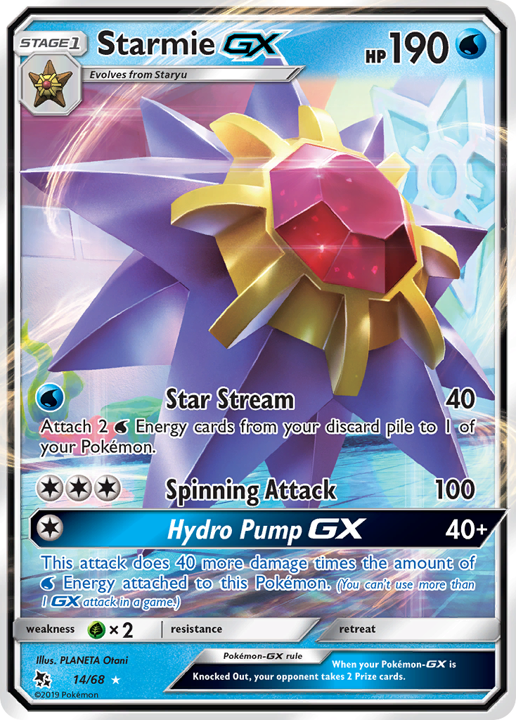 Controleer De Huidige Waarde Van Je Starmie GX Kaart Uit De Hidden Fates Set