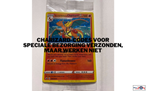 Charizard-codes voor speciale bezorging verzonden, maar werken niet