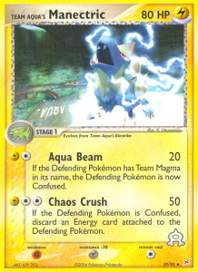 Team Aqua’s Manectric