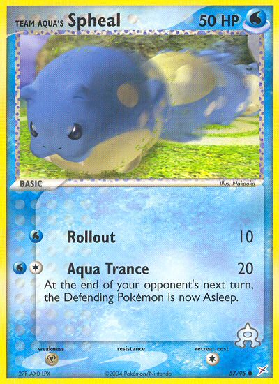Team Aqua’s Spheal