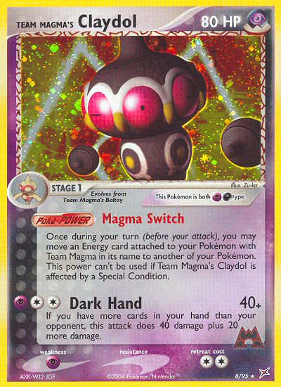 Team Magma’s Claydol