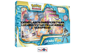 Exemplaren Onbeperkt van Lucario VSTAR en Lucario V verspreid!