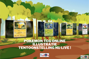 Pokemon TCG Online Illustratie Tentoonstelling Nu Live !