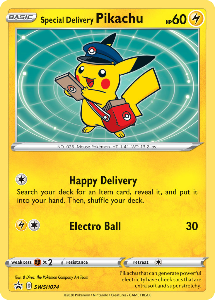 Special Delivery Pikachu