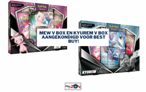 Mew V Box en Kyurem V Box aangekondigd voor Best Buy!
