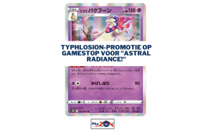 Typhlosion-promotie op Gamestop voor “Astral Radiance!”