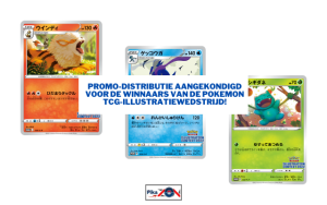 Promo-distributie aangekondigd voor de winnaars van de Pokemon TCG-illustratiewedstrijd!