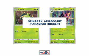 Spinarak en Ariados uit ‘Paradigm Trigger’!
