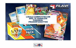 Lokale competities om spel te verdelen! Pokemon-prijzenpakketten