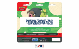 Pokemon TCG 2023 “Back to School Eraser Blister” en “Gum Blister” onthuld!