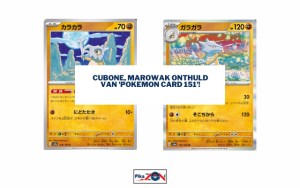 Cubone, Marowak onthuld van ‘Pokemon Card 151’!