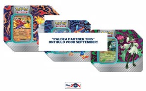 “Paldea Partner Tins” onthuld voor september!